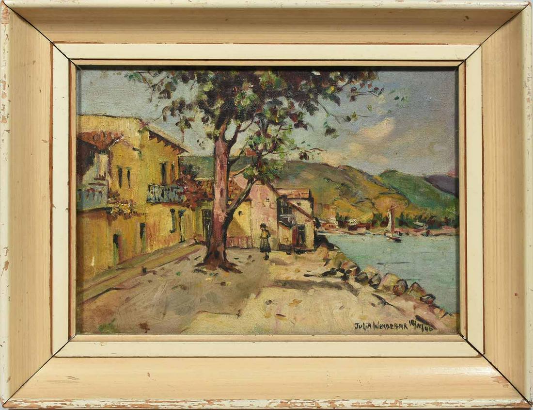 JULIA WERDEGAR, 1940 O/C, SEASIDE VILLAS (1 of 8)