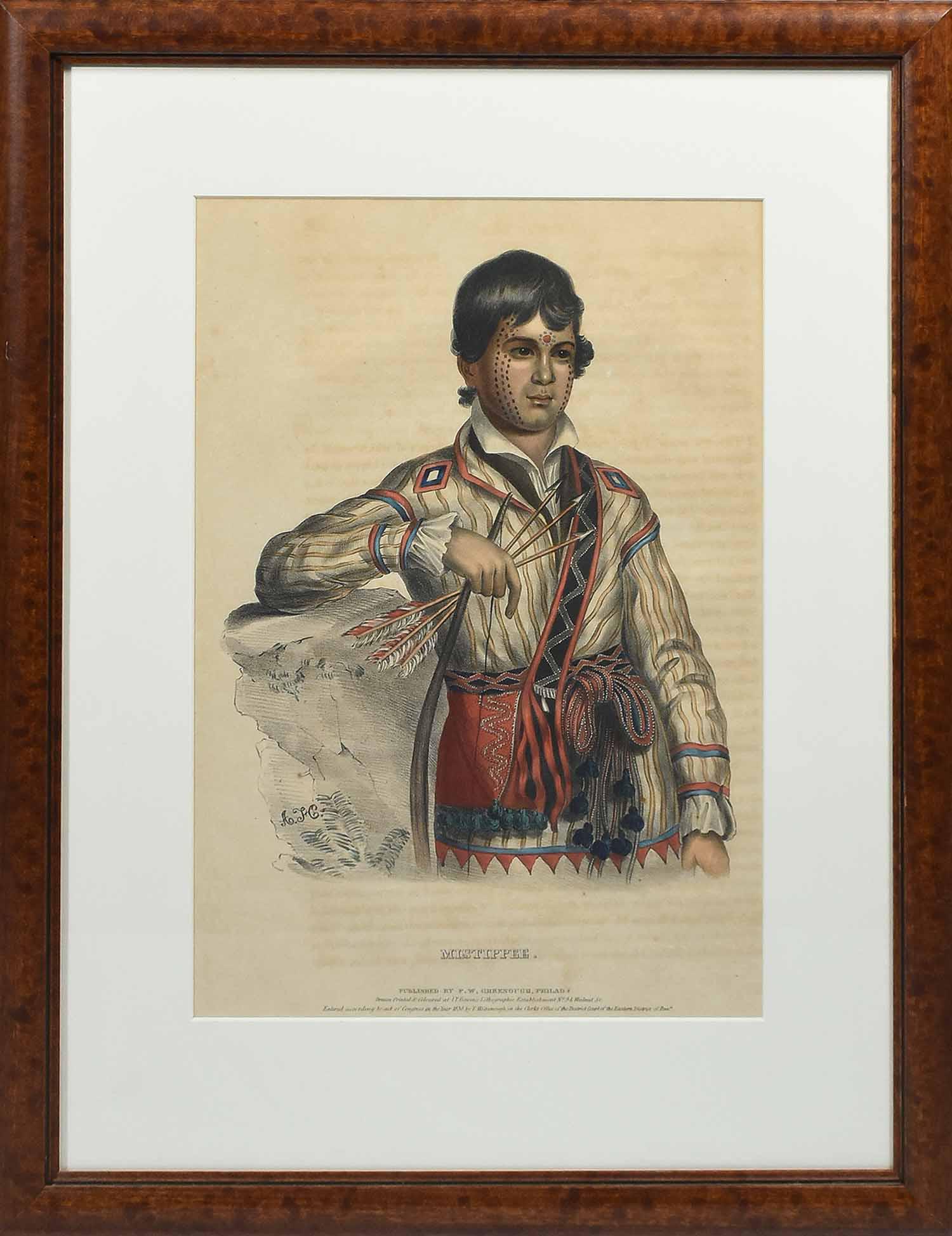 MCKENNEY & HALL, F.W. GREENOUGH, 1836, MISTIPPEE (1 of 6)