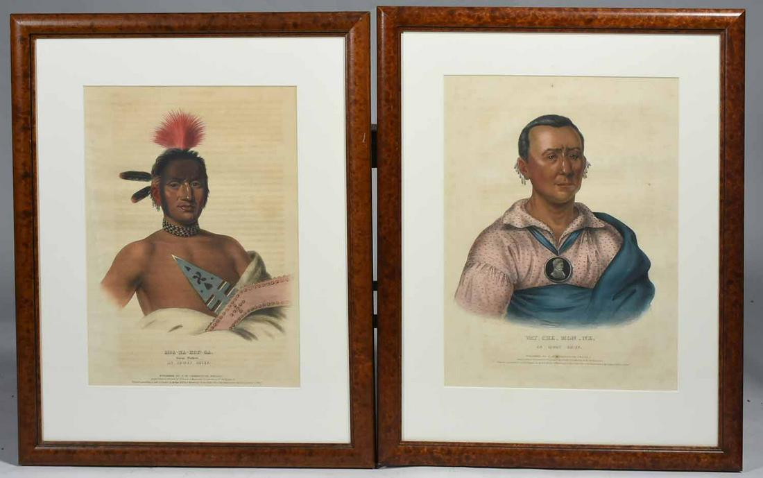 TWO MCKENNEY & HALL, F.W. GREENOUGH, 1836, IOWAY (1 of 9)