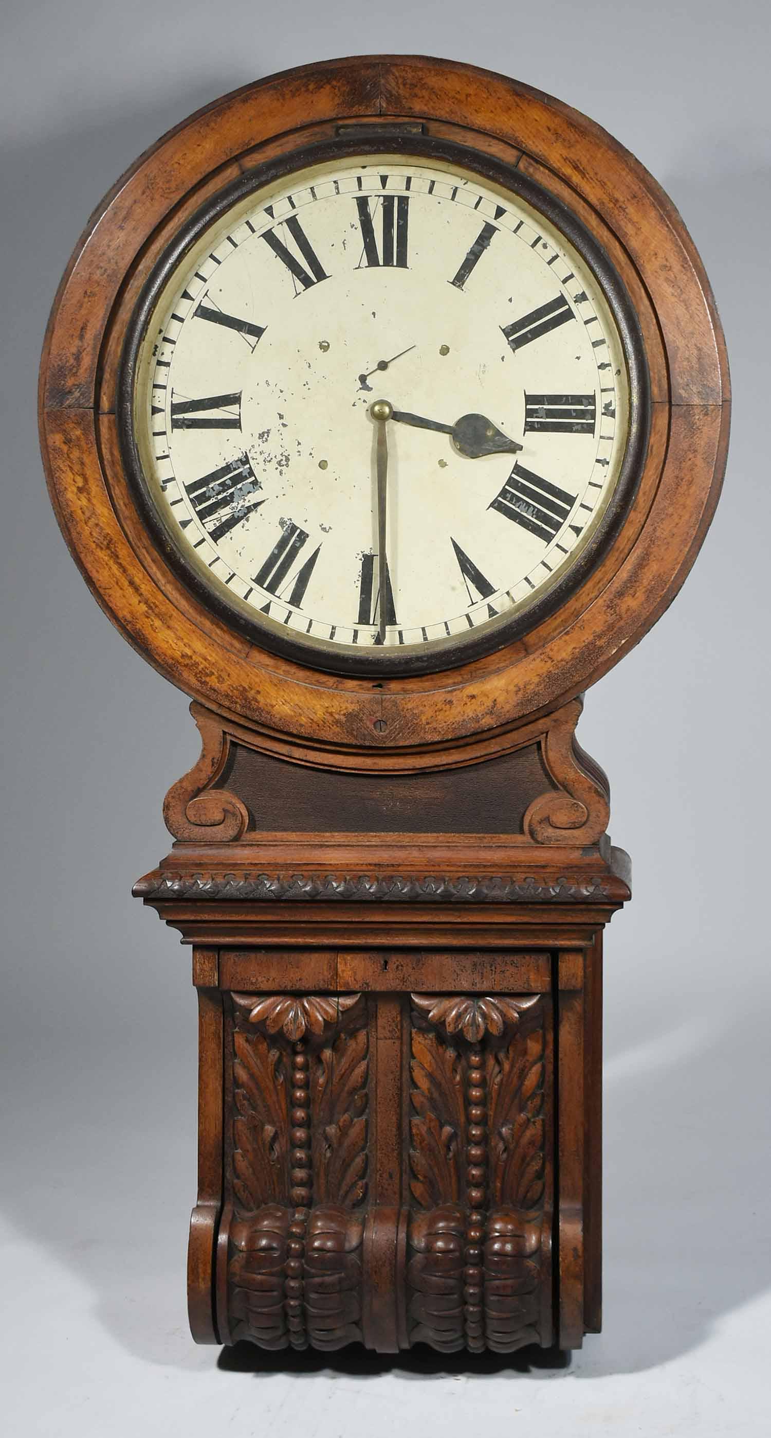 HUGE LATE 19TH C. RAILROAD STATION REGULATOR. (1 of 8)