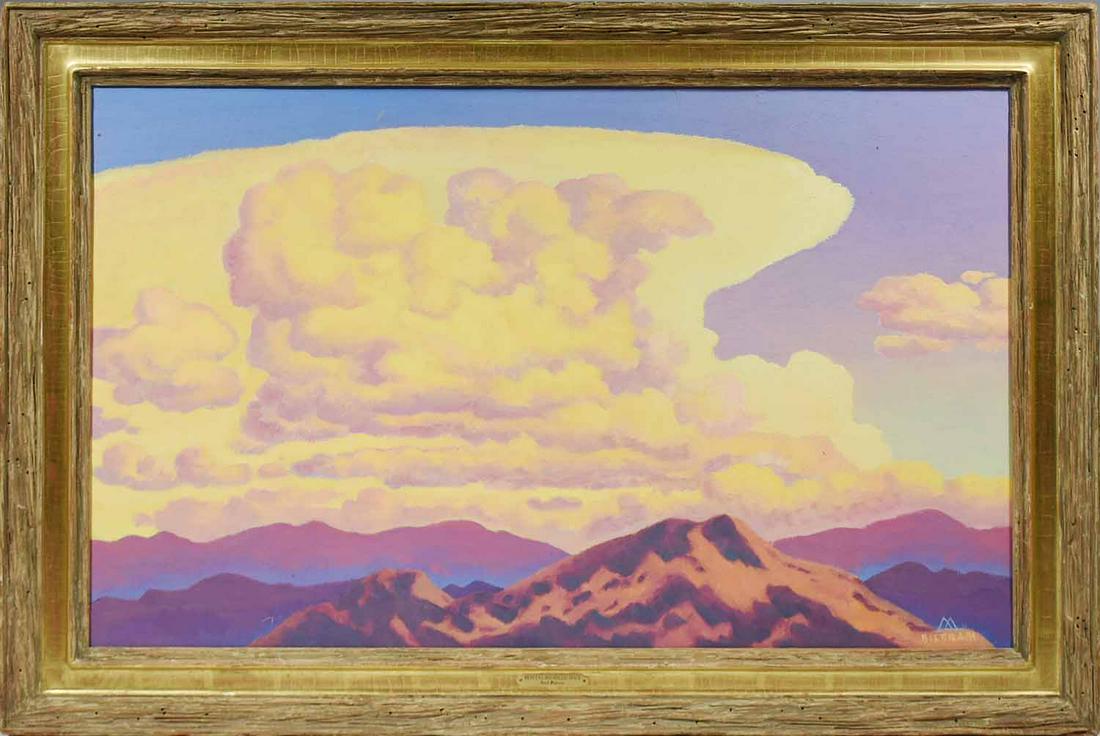 EMIL BISTTRAM, 1971 O/B, HEAVENS BOUNDLESS SPACE. (1 of 9)