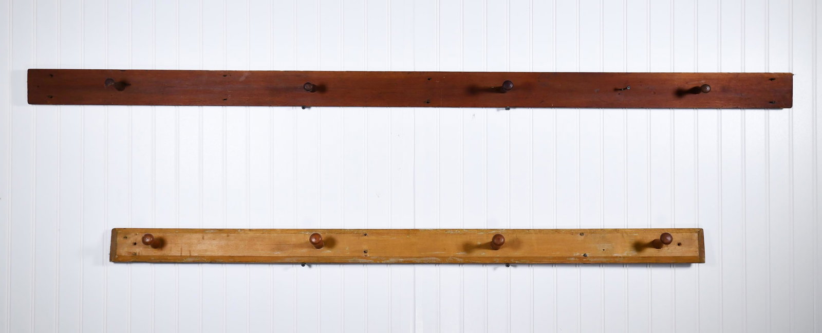 TWO PINE SHAKER PEG RAILS, NY. (1 of 4)