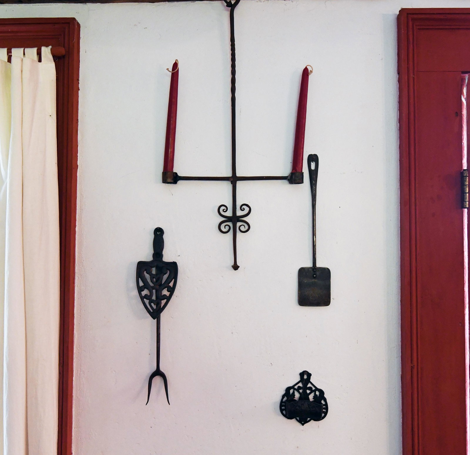 EARLY WROUGHT IRON LOT (1 of 8)