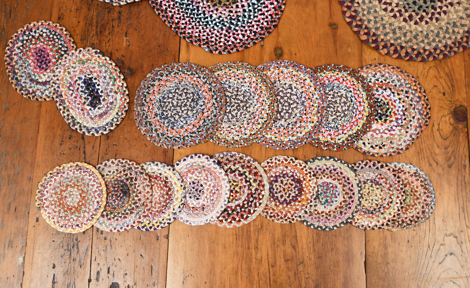 COLLECTION OF BRAIDED MATS (1 of 3)