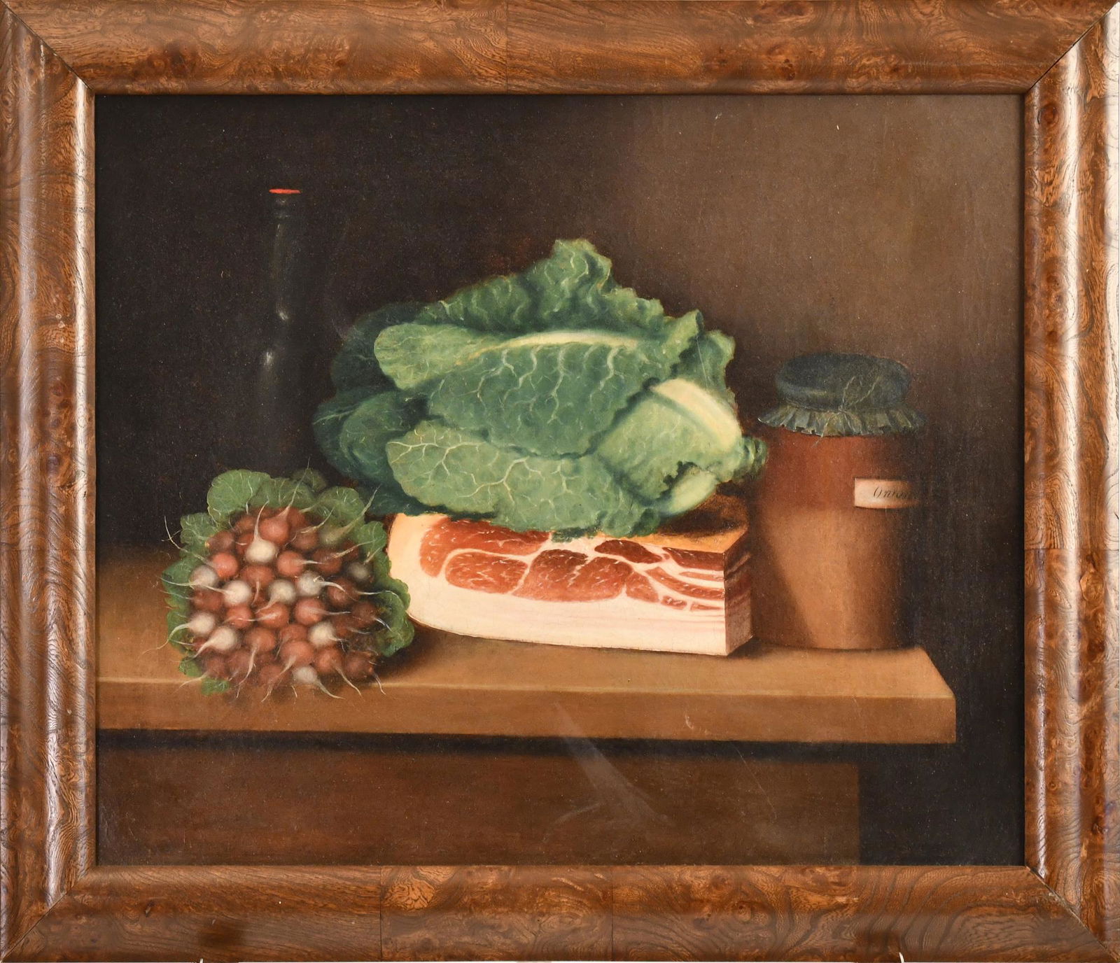 MANNER OF RAPHAEL PEALE STILL LIFE OIL. (1 of 6)