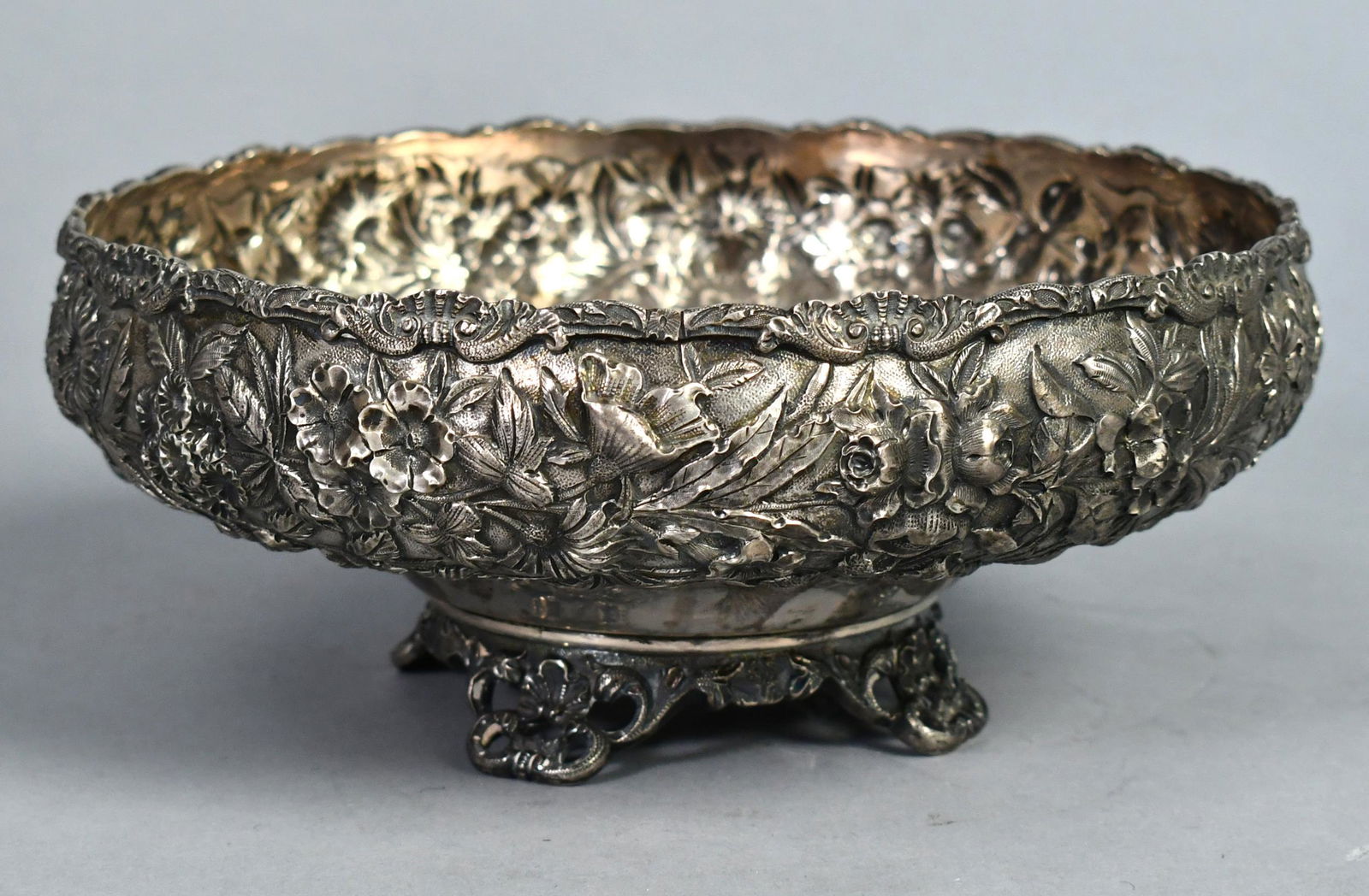 S. KIRK & SON STERLING BOWL. (1 of 5)