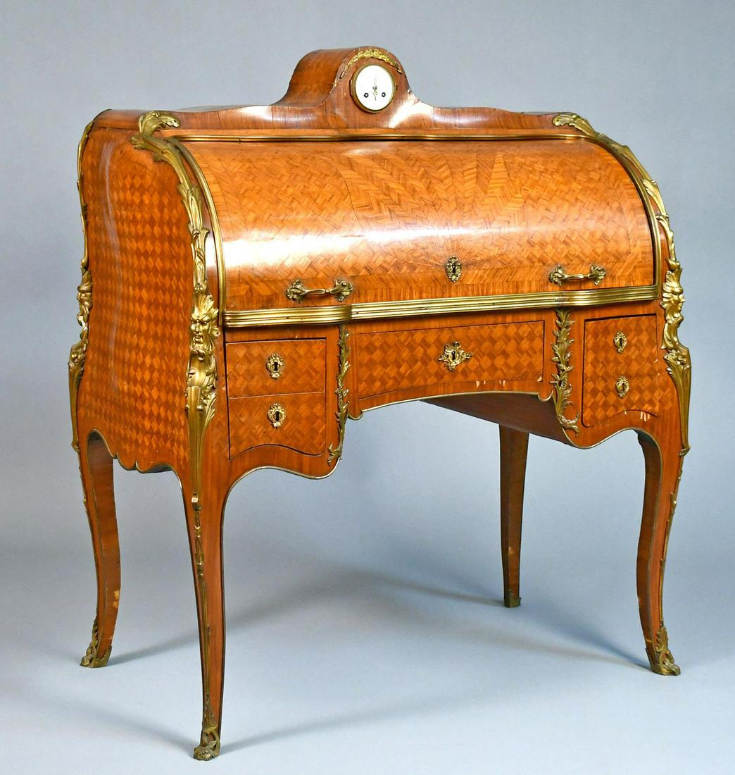 LATE 19TH C. FRENCH LOUIS XV DESK. (1 of 16)