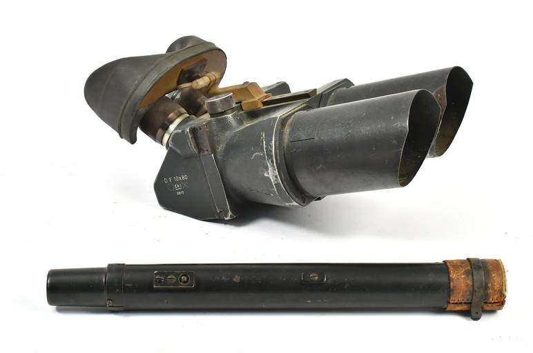 German Flak Binoculars And Scope.