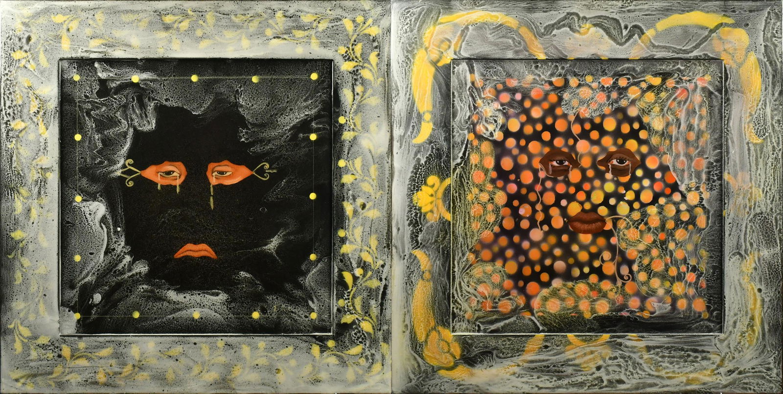 EDOUARD DUVAL CARRIE ARTWORKS, TIME OF TEARS SERIES. (1 of 7)