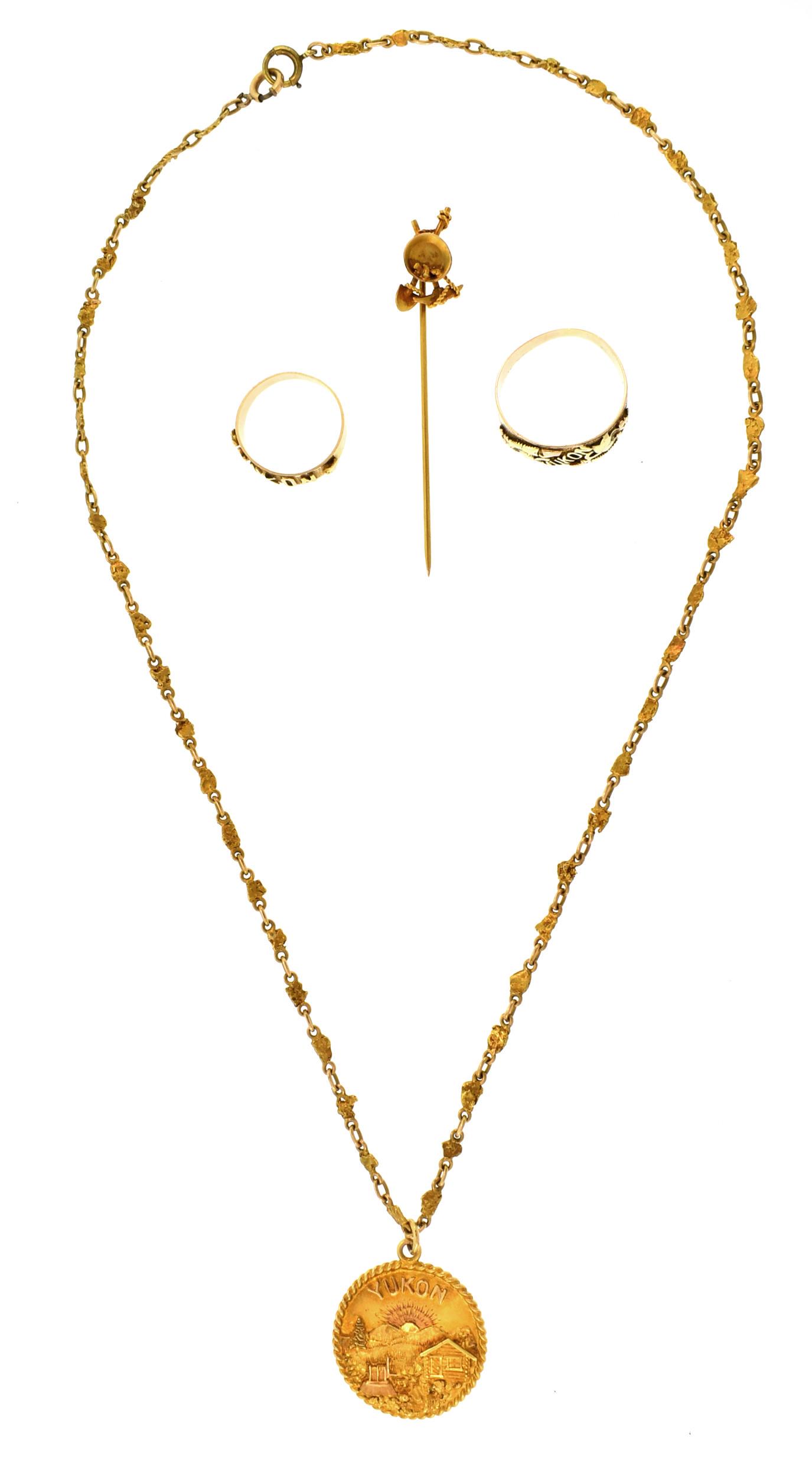 PROSPECTORS YUKON ROSE & YELLOW GOLD LOT. (1 of 6)