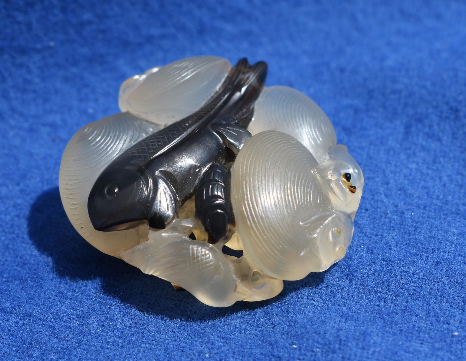 UPDATE- EXQUISITE CHINESE HARD STONE CARVING. (1 of 7)