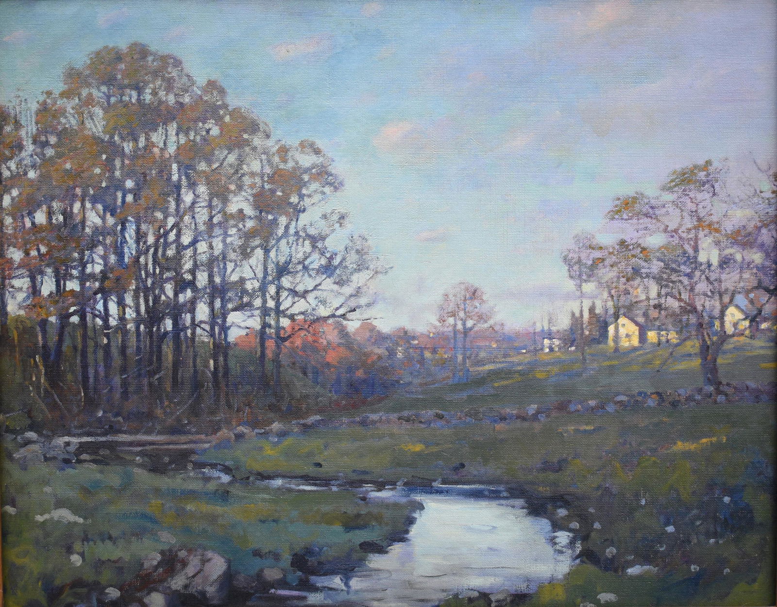 E. 20TH C. AMERICAN SCHOOL O/C, ELIZABETH CURTIS. (1 of 5)