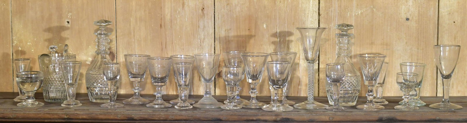 EARLY GLASS WINES & OTHERS. (1 of 6)
