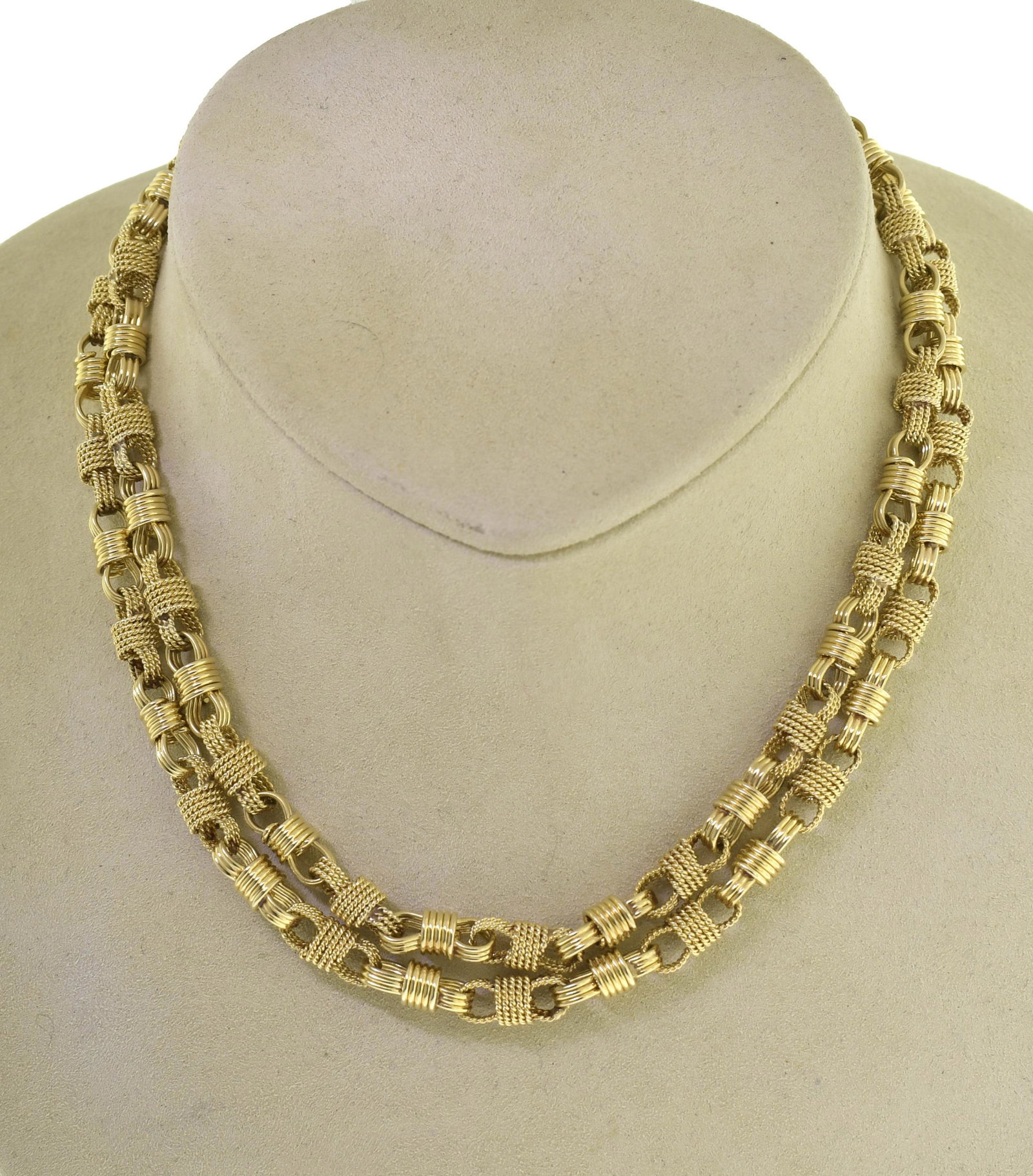 14K GOLD LINK CHAIN, 72 GRAMS. (1 of 3)