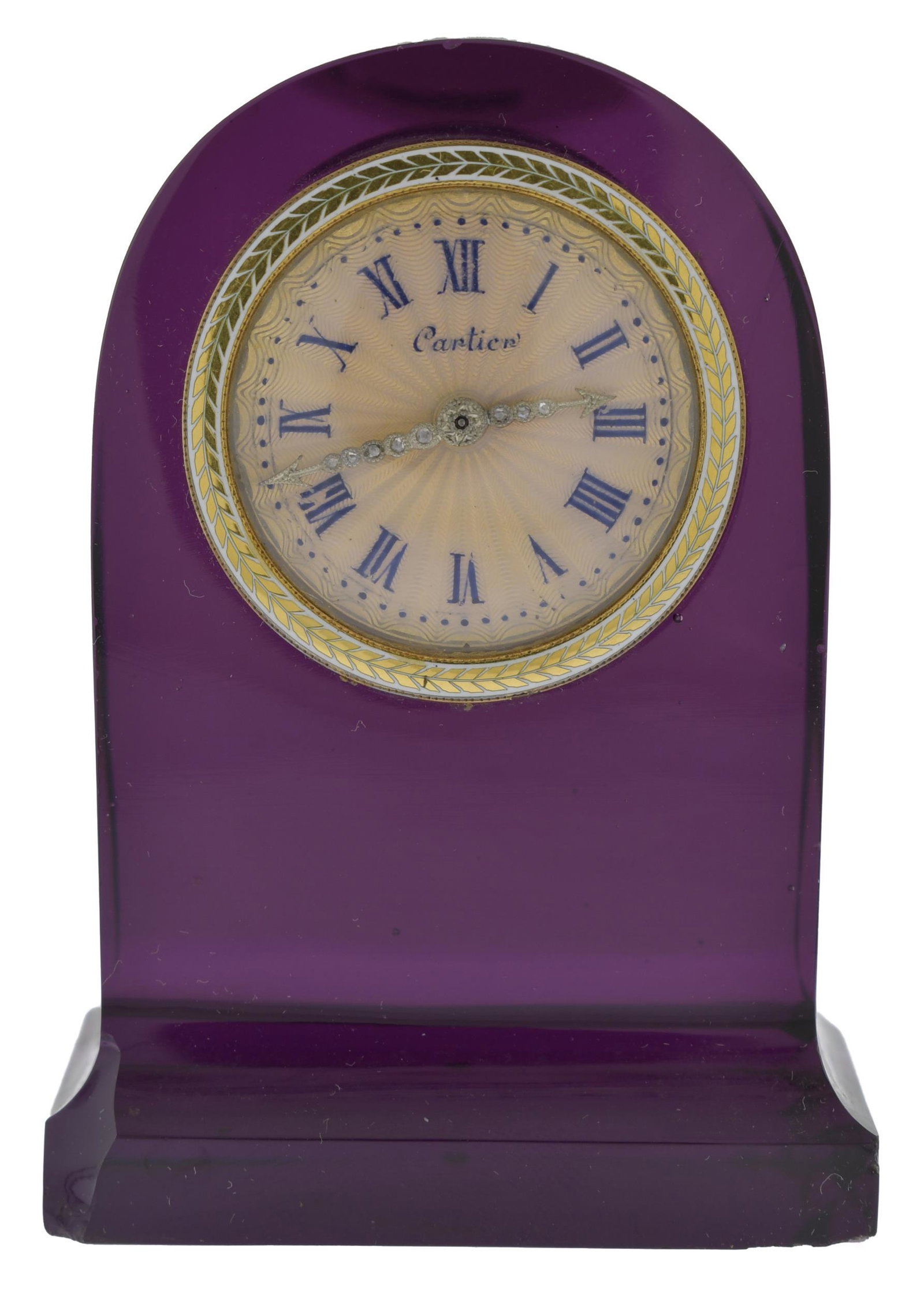 VINTAGE CARTIER TRAVEL CLOCK. (1 of 14)