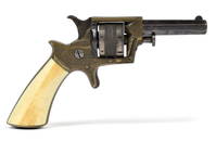 COGSWELL & HARRISON TRANTER .230 CAL REVOLVER.