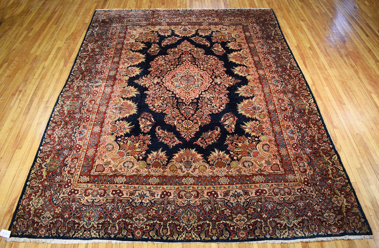 ANTIQUE PERSIAN ROOM SIZE RUG, 10’5” X 13’10” (1 of 13)