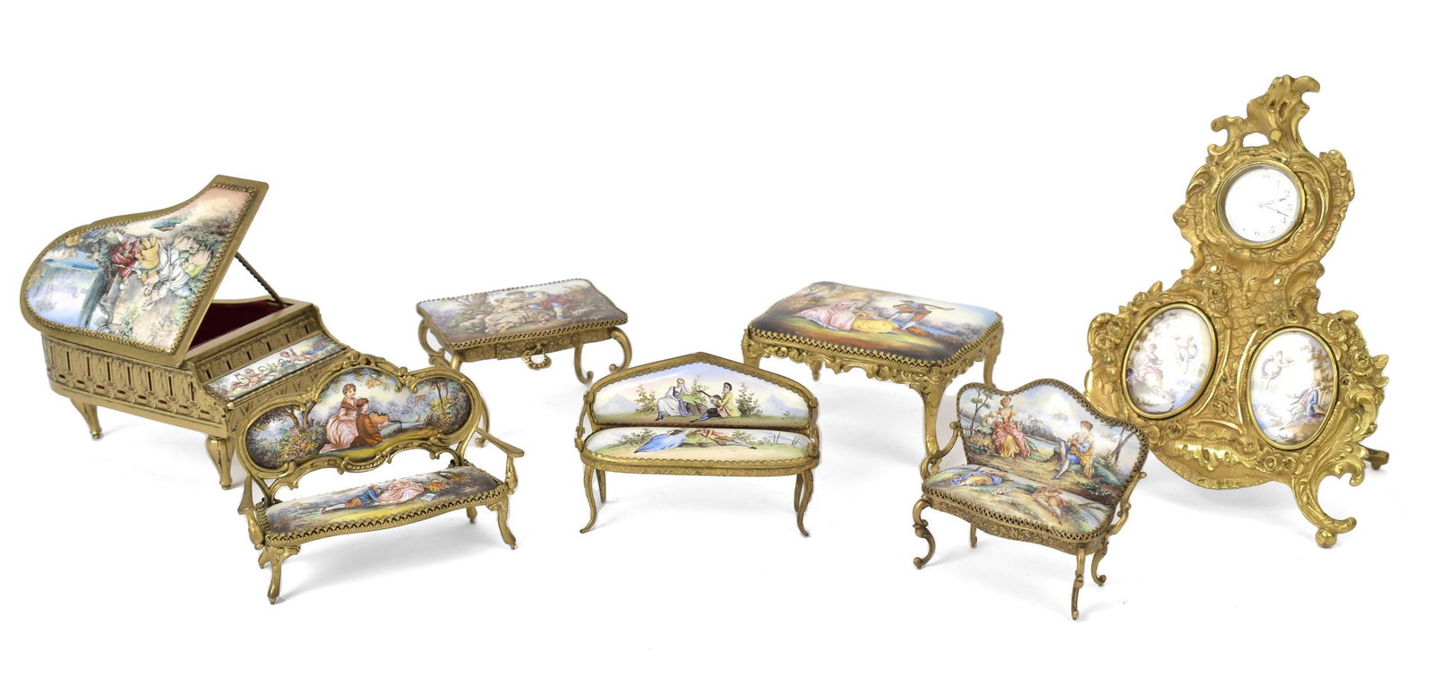 VIENNESE ENAMEL COLLECTION. (1 of 16)