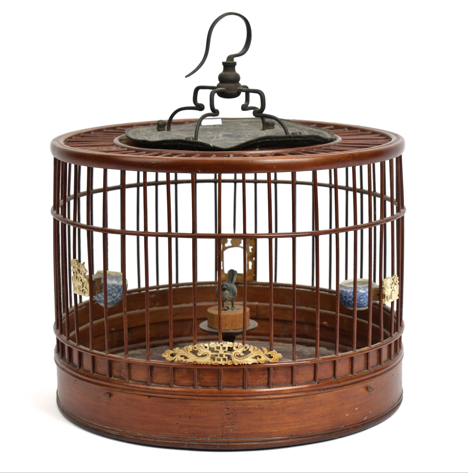 ANTIQUE CHINESE BIRDCAGE. (1 of 11)