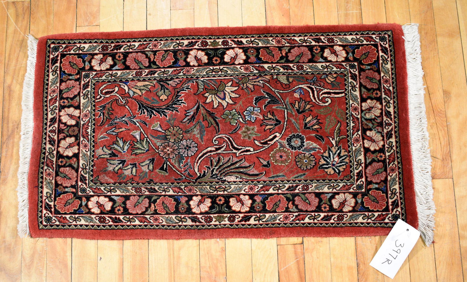 PERSIAN SCATTER RUG, 20” X 35”. (1 of 5)