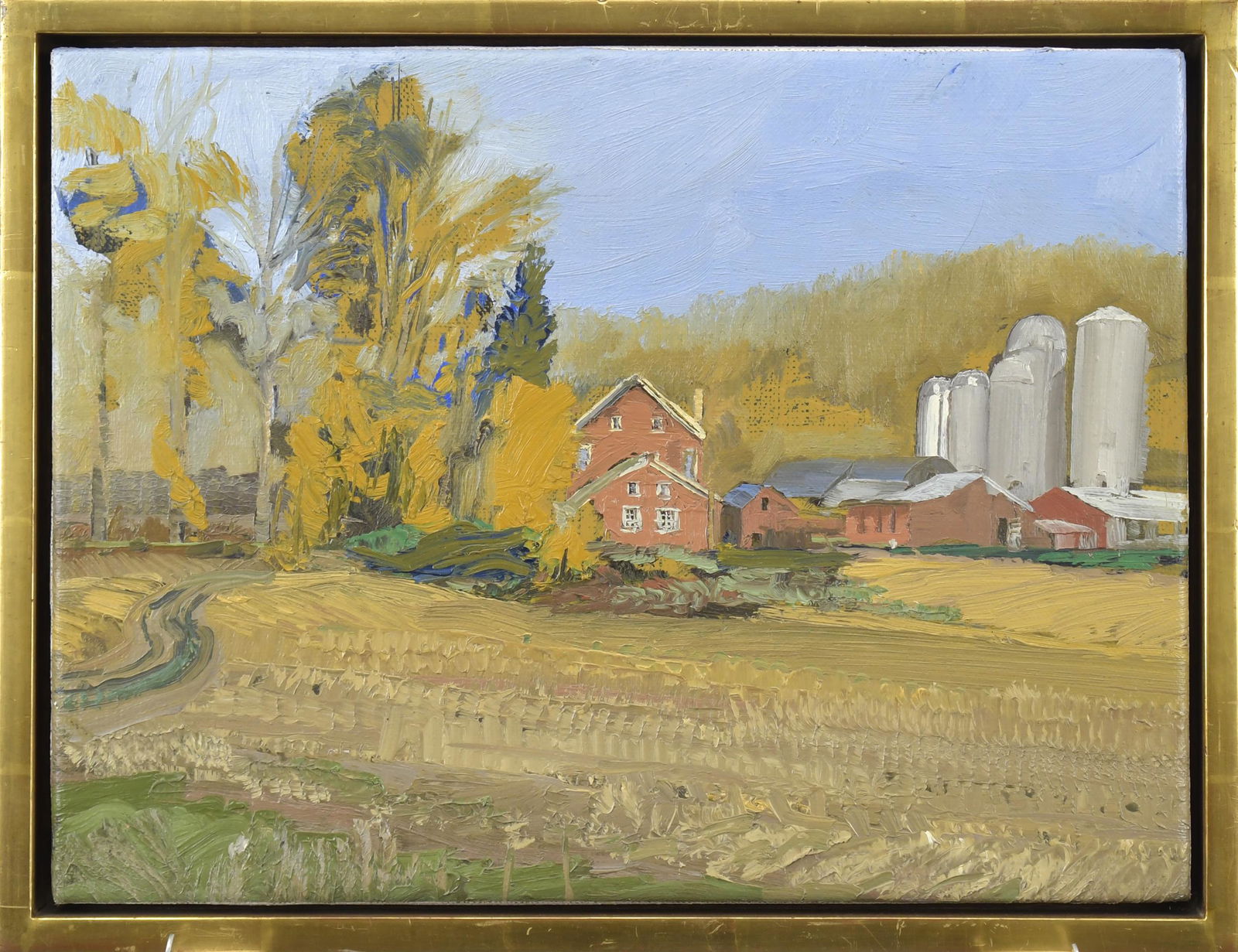 HARRY ORLYK OIL ON CANVAS, BEATTY FARM. (1 of 7)