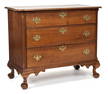 18TH C. LITCHFIELD CO. CHERRY CHEST.