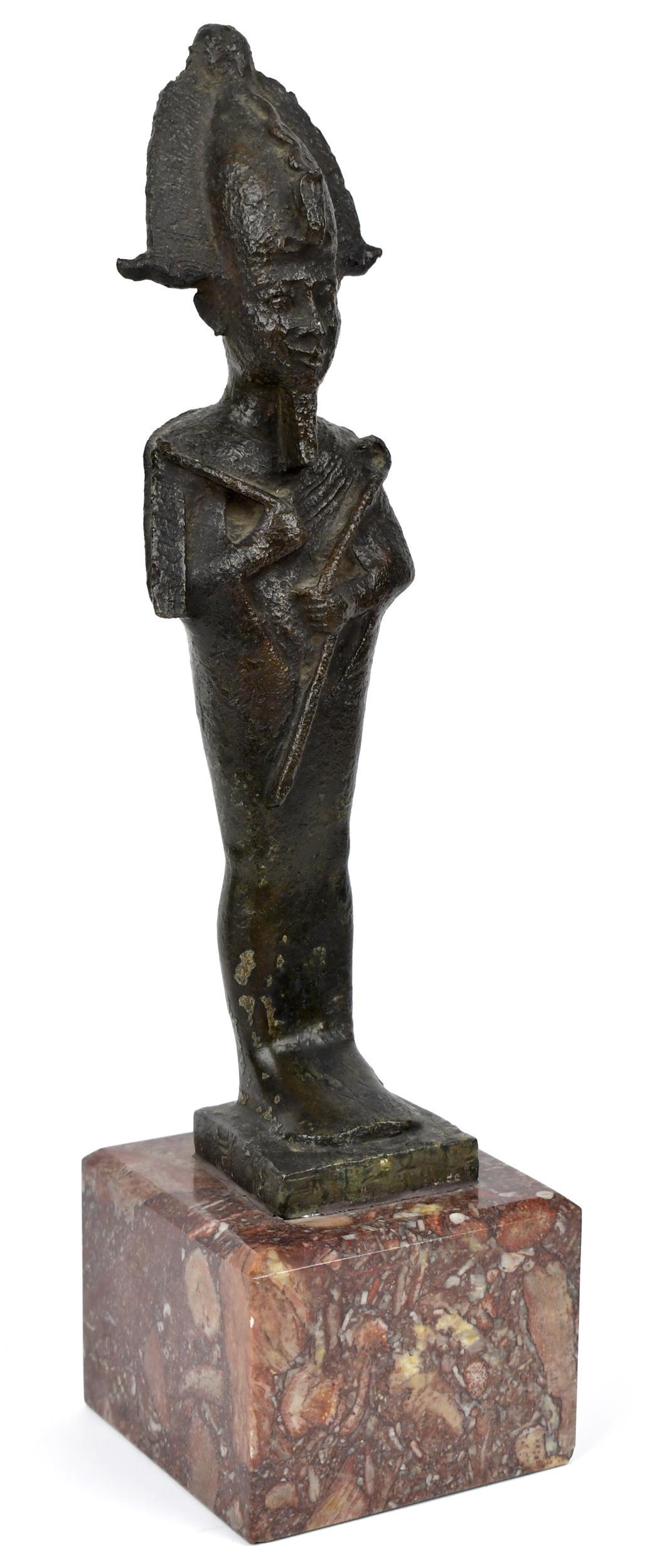 ANCIENT EGYPTIAN BRONZE OF OSIRIS. (1 of 8)