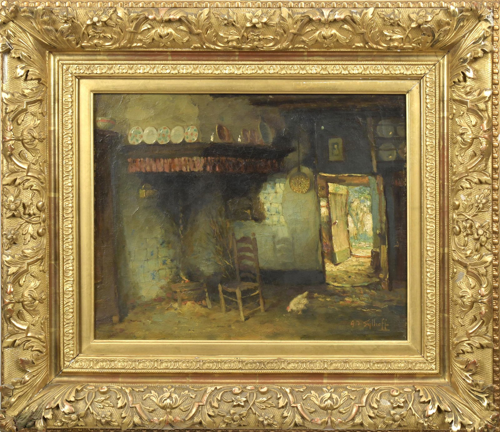 GISBERTUS JAN SIJTHOFF O/C, INTERIOR SCENE. (1 of 7)