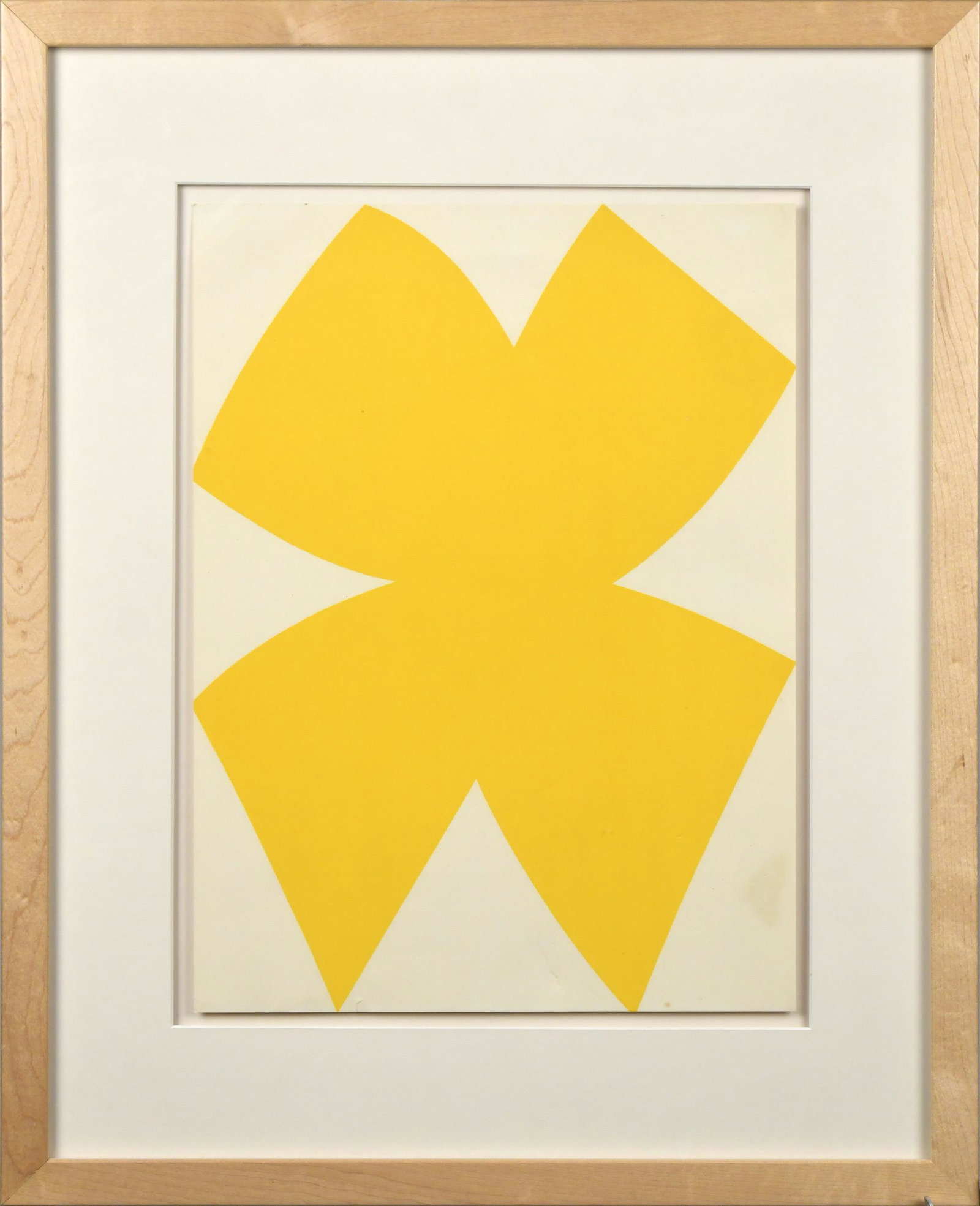 ELLSWORTH KELLY LITHOGRAPH, DERRIERE LE MIRROR. (1 of 6)