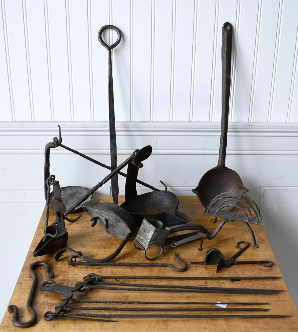 EARLY IRON LIGHTING AND RELATED. (1 of 4)