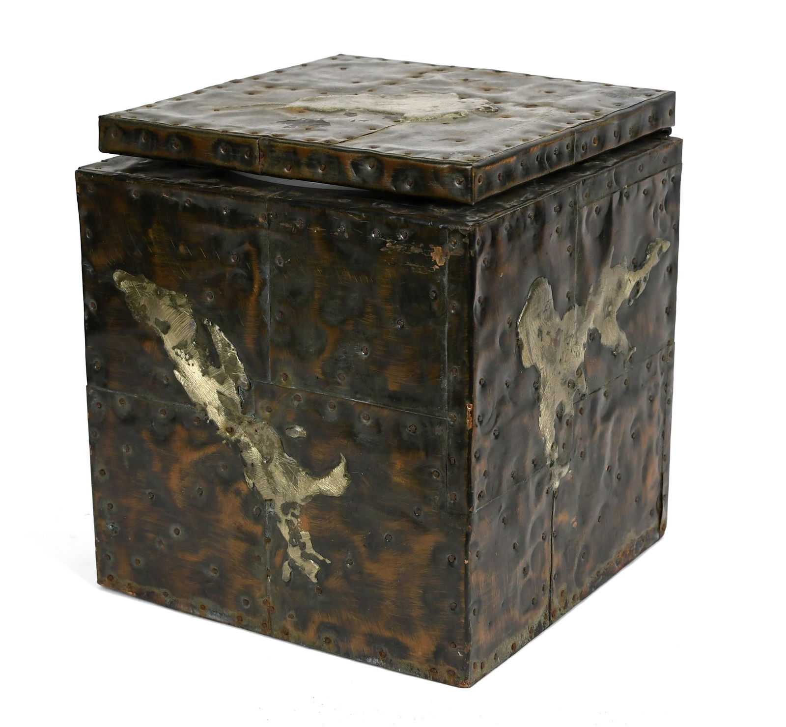 VINTAGE PAUL EVANS ICE BUCKET. (1 of 7)