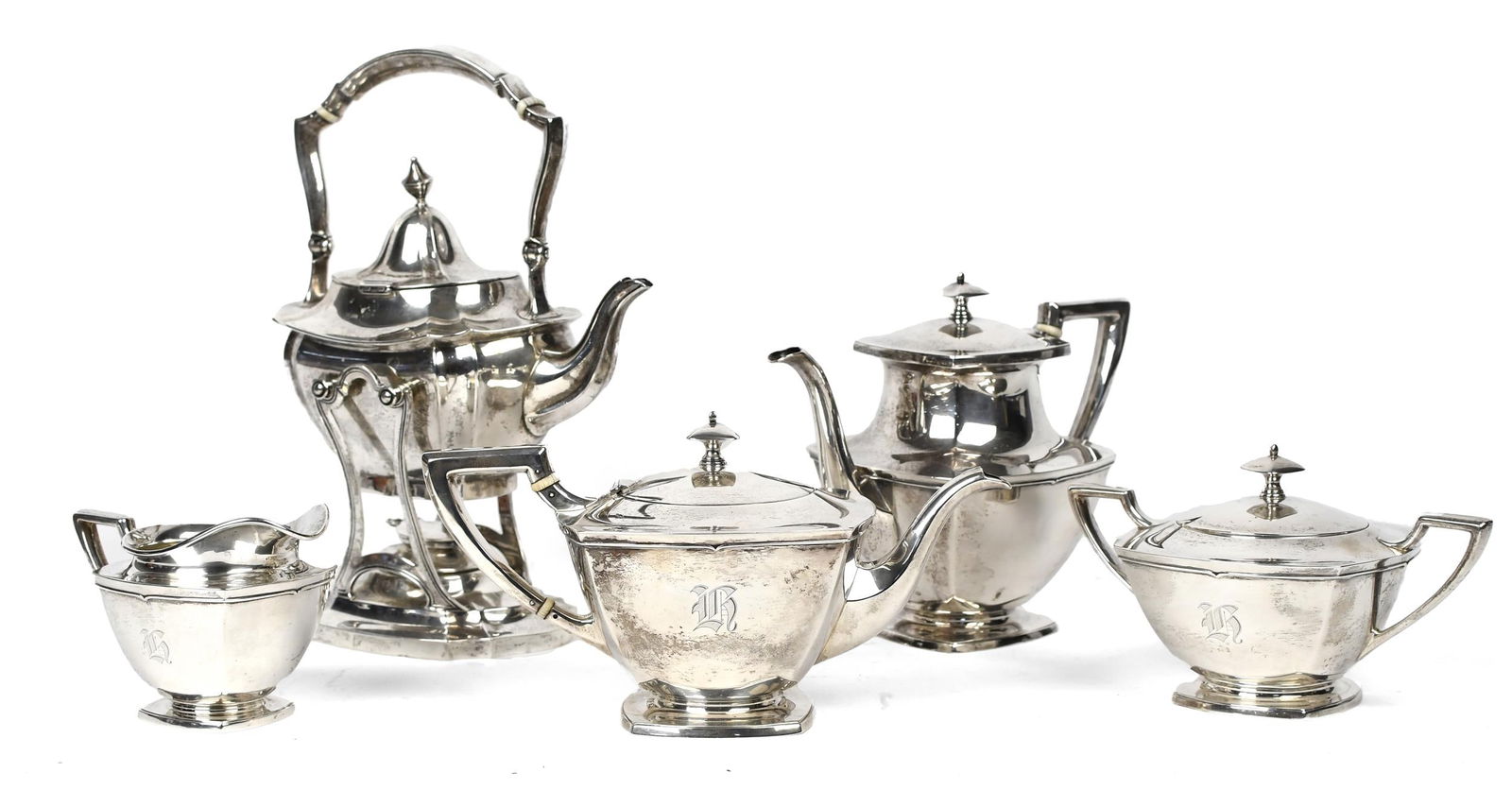 VINTAGE DOMINICK & HAFF STERLING, 5PCS. (1 of 5)