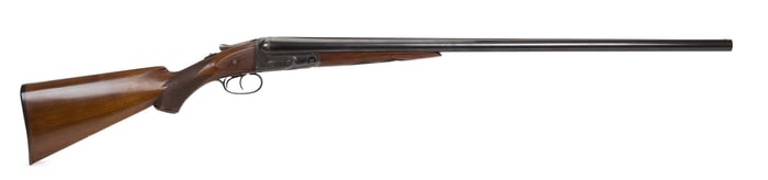 PARKER BROS. MODEL VHE 12 GAUGE SXS SHOTGUN.