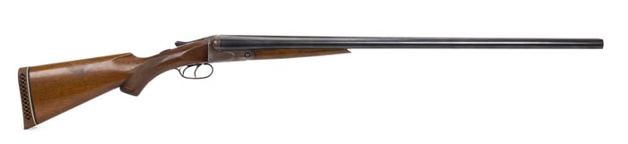 FOX STERLINGWORTH 12 GAUGE SXS SHOTGUN.