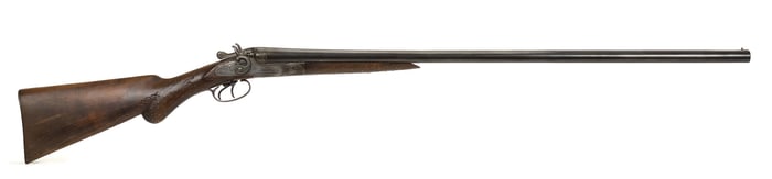 ANTIQUE WILMOT GUN CO. 12 GAUGE SXS.