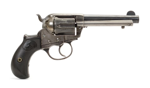 COLT M1877 LIGHTNING 38 DOUBLE ACTION REVOLVER.