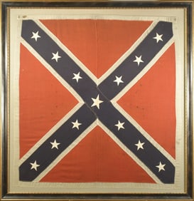 CIVIL WAR ERA CONFEDERATE FLAG.