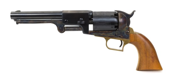 COLT BLACK POWDER PERCUSSION PISTOL, WITH BOX.