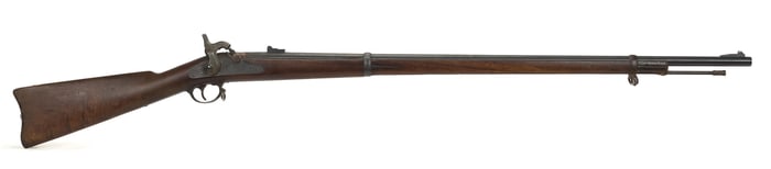 1863 US SPRINGFIELD PERCUSSION LONG GUN.