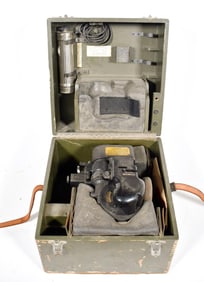 WW2 US NAVY AIRCRAFT SEXTANT IN TRANSIT CASE