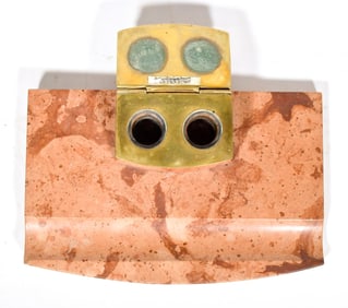 WW2 ADOLF HITLERS SECRETARY’S INK WELL