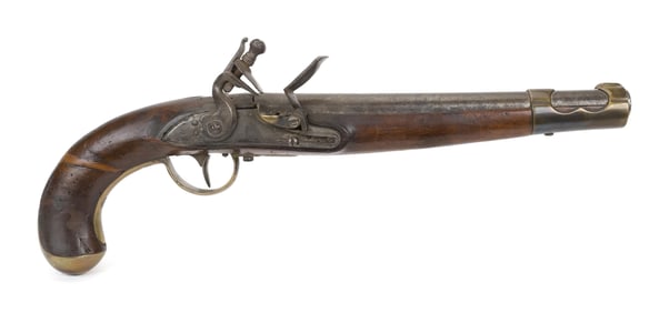 1816 FLINT LOCK PISTOL.