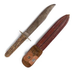LANDERS FRARY & CLARK BOWIE KNIFE.