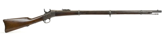 ANTIQUE REMINGTON ROLLING BLOCK RIFLE.