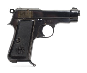 WW2 ERA BERETTA 1931 SEMI AUTO PISTOL W/HOLSTER.
