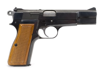 BROWNING HI-POWER SEMI-AUTO 9 MM PISTOL.