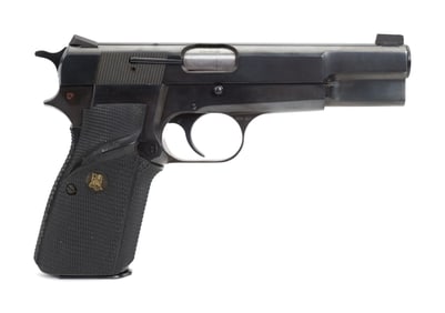 BROWNING HI-POWER SEMI-AUTO 9MM 1977 MODEL.