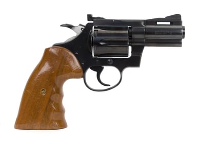 COLT DIAMOND BACK REVOLVER W/BOX.