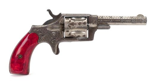 ANTIQUE HOPKINS & ALLEN MODEL XL 3, 32 CAL.