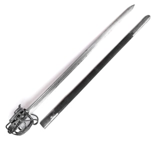 A HIGHLAND OFFICER'S BROADSWORD BY DON CURRIE.